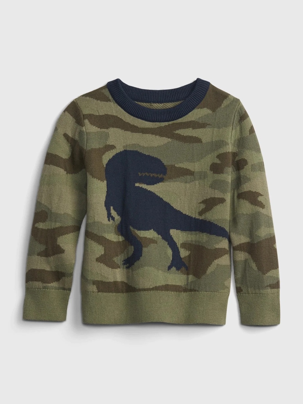 Gap Dinosaur Camo Sweater